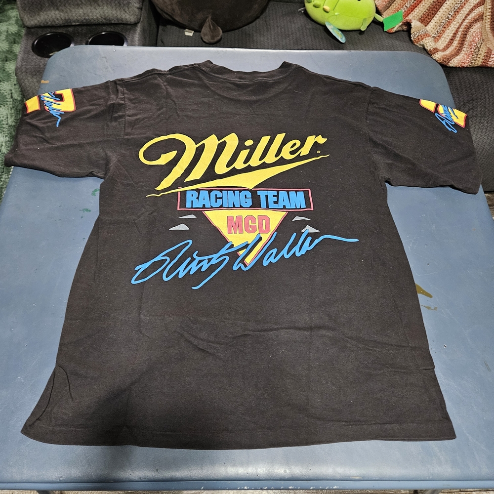 Black Racing Tee - Picture 5 of 5